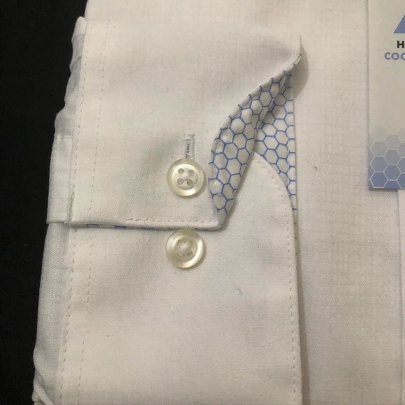 Van Heusen Dress Shirt NWT Regular Fit White - Picture 5 of 13